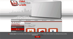 Desktop Screenshot of motosdesguace.com